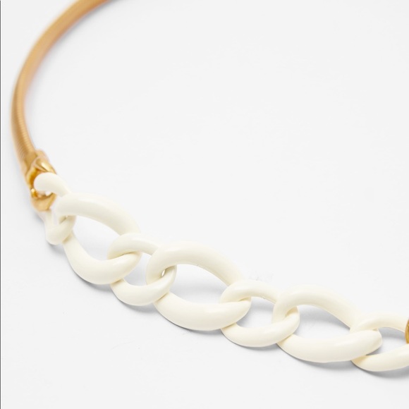 Zara Contrast Metal Belt - Picture 2 of 9